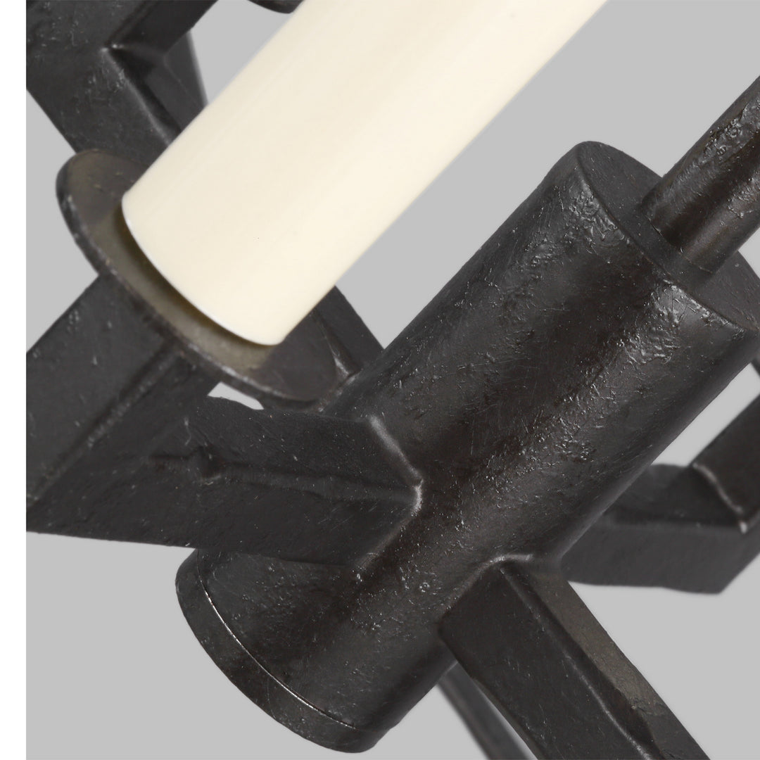 Visual Comfort Studio Canada - F3322/4SMS - Four Light Lantern - Thayer - Smith Steel