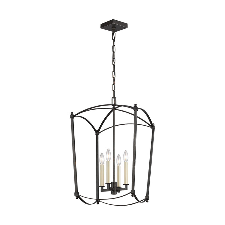 Visual Comfort Studio Canada - F3322/4SMS - Four Light Lantern - Thayer - Smith Steel