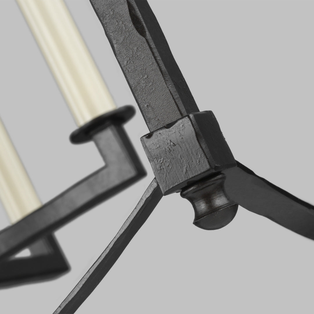 Visual Comfort Studio Canada - F3324/8SMS - Eight Light Lantern - Thayer - Smith Steel