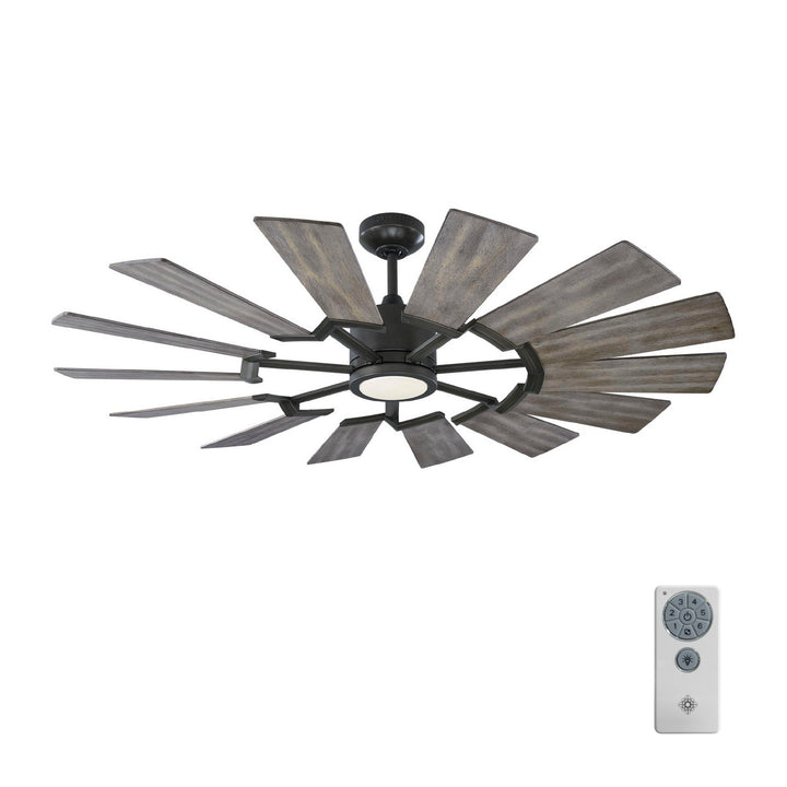 Visual Comfort Fan Canada - 14PRR52AGPD - 52``Ceiling Fan - Prairie 52 - Aged Pewter