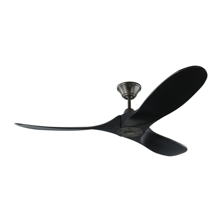 Visual Comfort Fan Canada - 3MAVR52BKBK - 52"Ceiling Fan - Maverick - Matte Black
