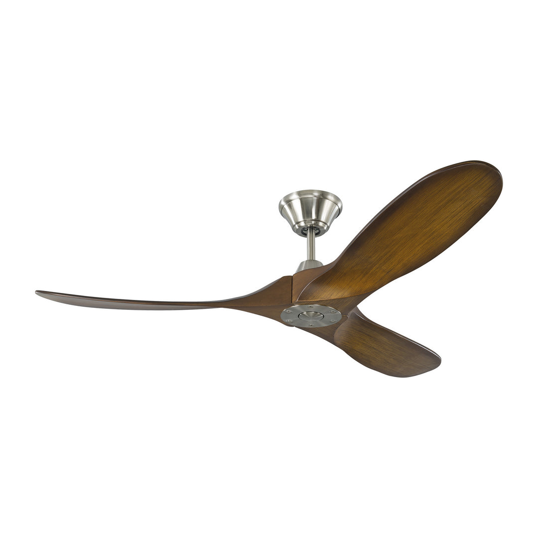 Visual Comfort Fan Canada - 3MAVR52BSKOA - 52"Ceiling Fan - Maverick - Brushed Steel