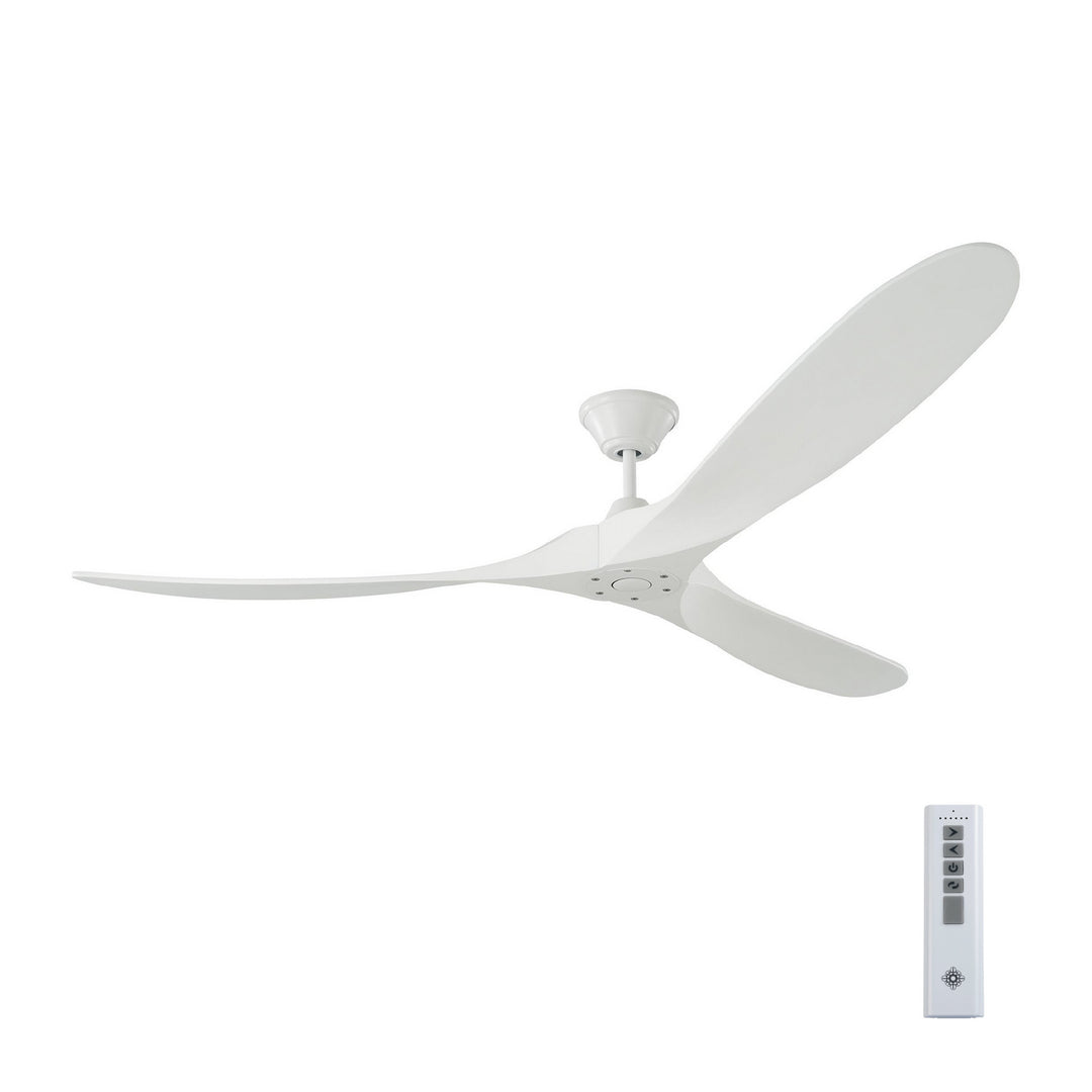 Visual Comfort Fan Canada - 3MAVR70RZW - 70"Ceiling Fan - Maverick - Matte White
