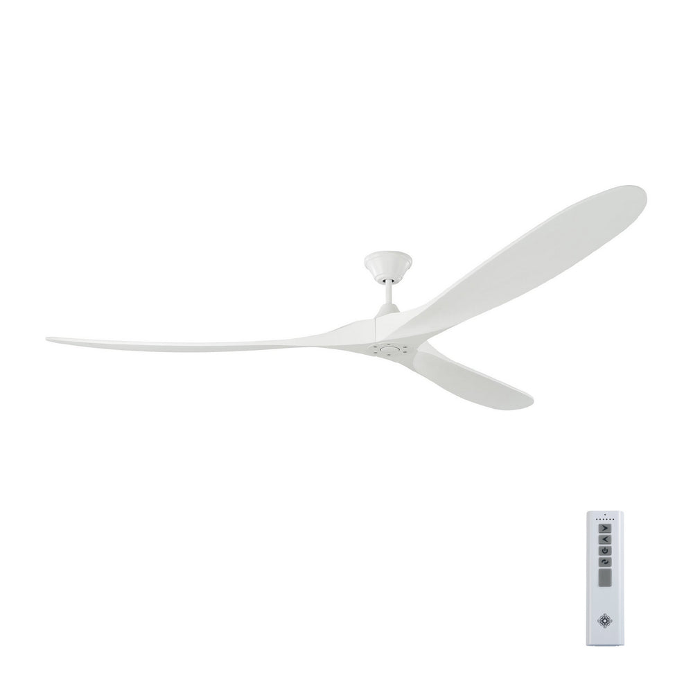Visual Comfort Fan Canada - 3MAVR88RZW - 88"Ceiling Fan - Maverick - Matte White