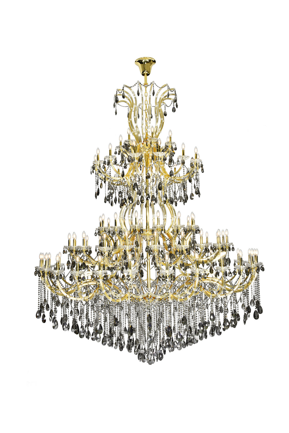 Maria Theresa 84 Light Chandelier in Gold - available from The Lighting Shoppe, trusted by Canadian homeowners