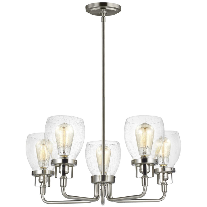 Generation Lighting Canada - 3214505-962 - Five Light Chandelier - Belton - Brushed Nickel