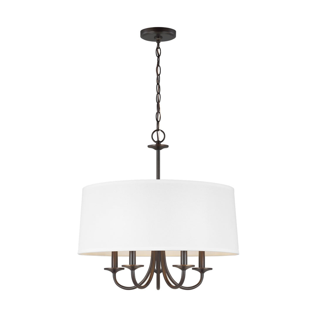 Generation Lighting Canada - 3320205EN-710 - Five Light Chandelier - Seville - Bronze