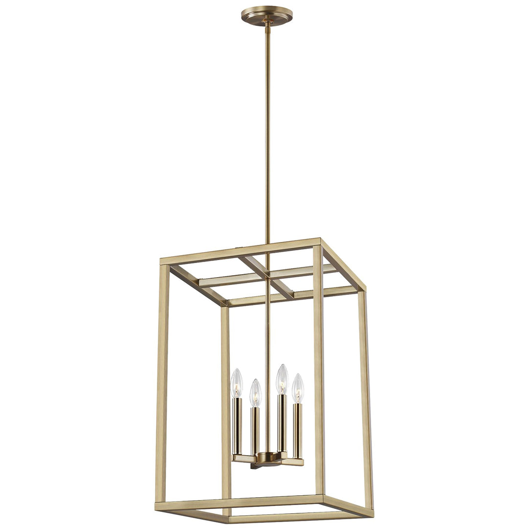 Generation Lighting Canada - 5134504EN-848 - Four Light Hall / Foyer - Moffet Street - Satin Brass