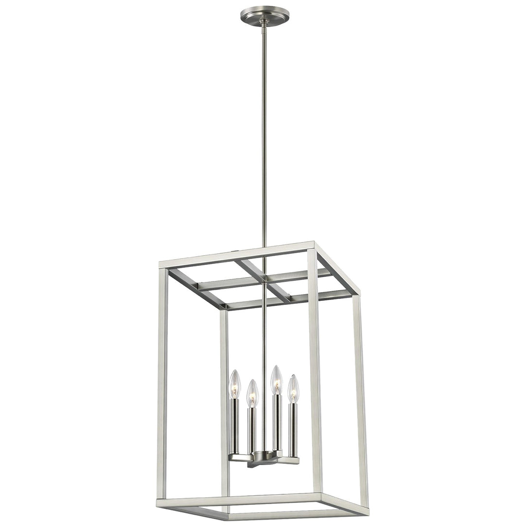 Generation Lighting Canada - 5134504EN-962 - Four Light Hall / Foyer - Moffet Street - Brushed Nickel