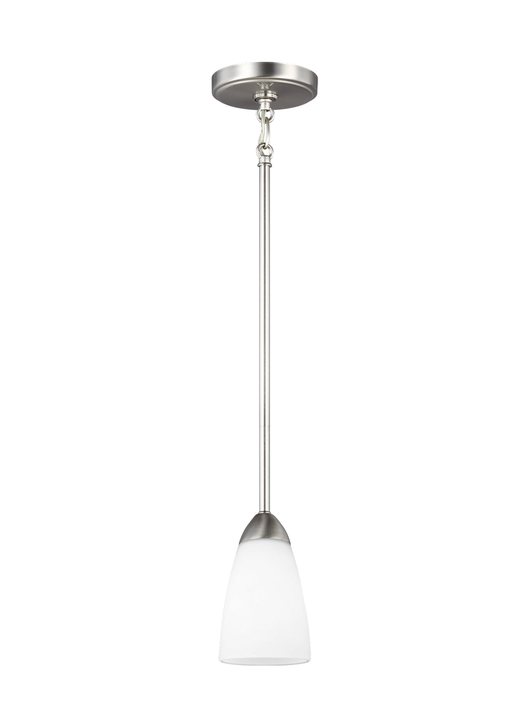 Generation Lighting Canada - 6120201-962 - One Light Mini-Pendant - Seville - Brushed Nickel
