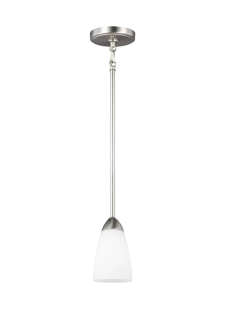 Generation Lighting Canada - 6120201-962 - One Light Mini-Pendant - Seville - Brushed Nickel