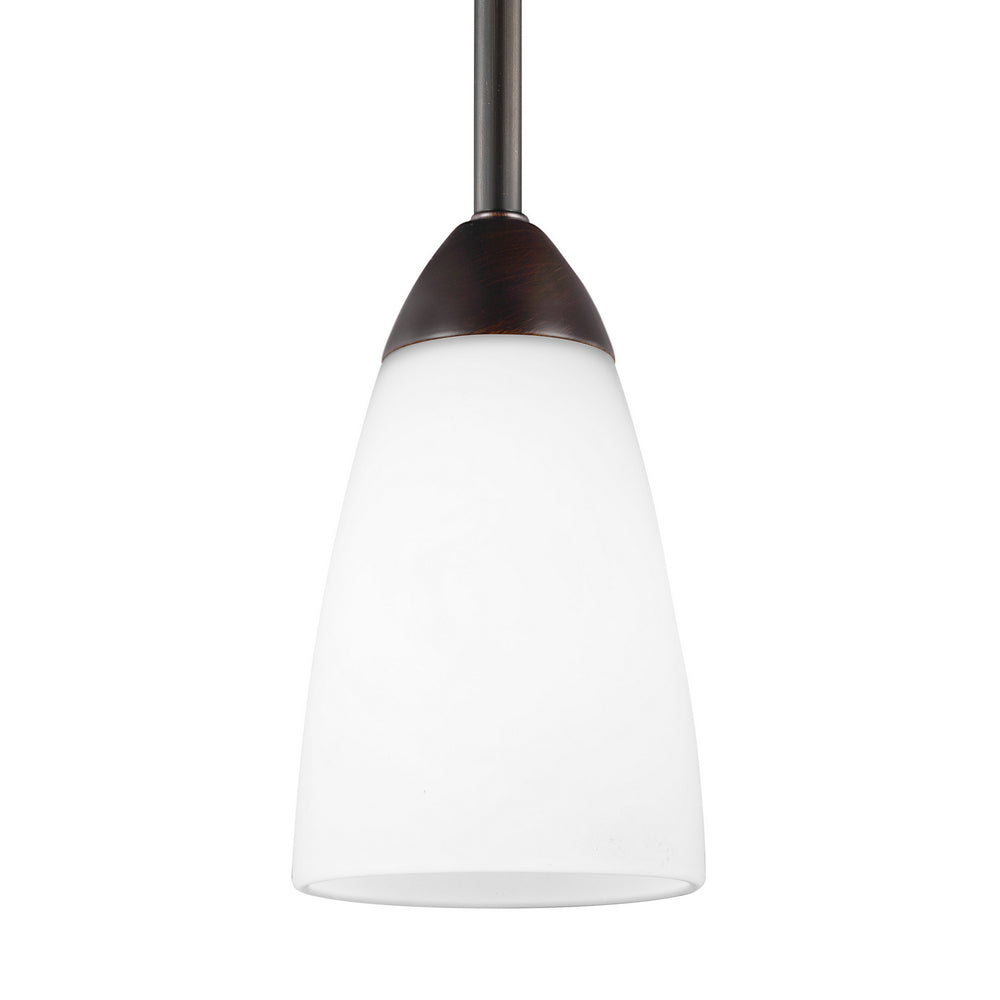 Generation Lighting Canada - 6120201EN3-710 - One Light Mini-Pendant - Seville - Bronze