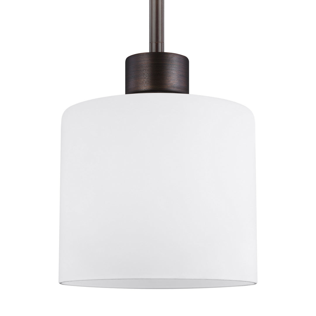 Generation Lighting Canada - 6128801-710 - One Light Mini-Pendant - Canfield - Bronze