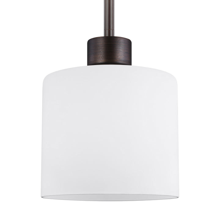 Generation Lighting Canada - 6128801-710 - One Light Mini-Pendant - Canfield - Bronze