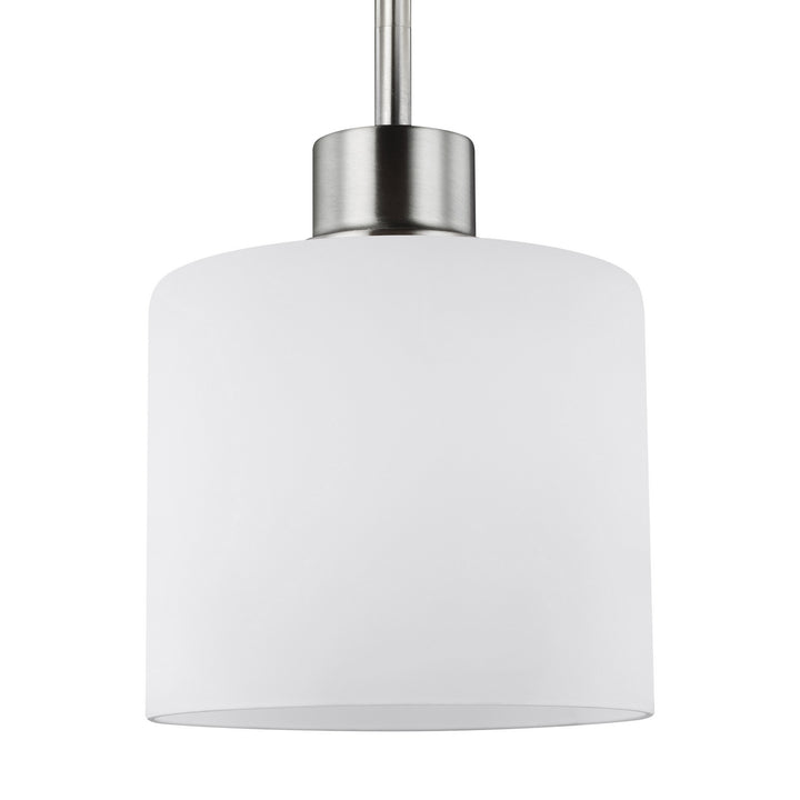 Generation Lighting Canada - 6128801EN3-962 - One Light Mini-Pendant - Canfield - Brushed Nickel