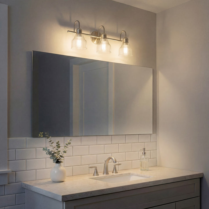 Kichler Canada - 45973NI - Three Light Bath - Avery - Brushed Nickel
