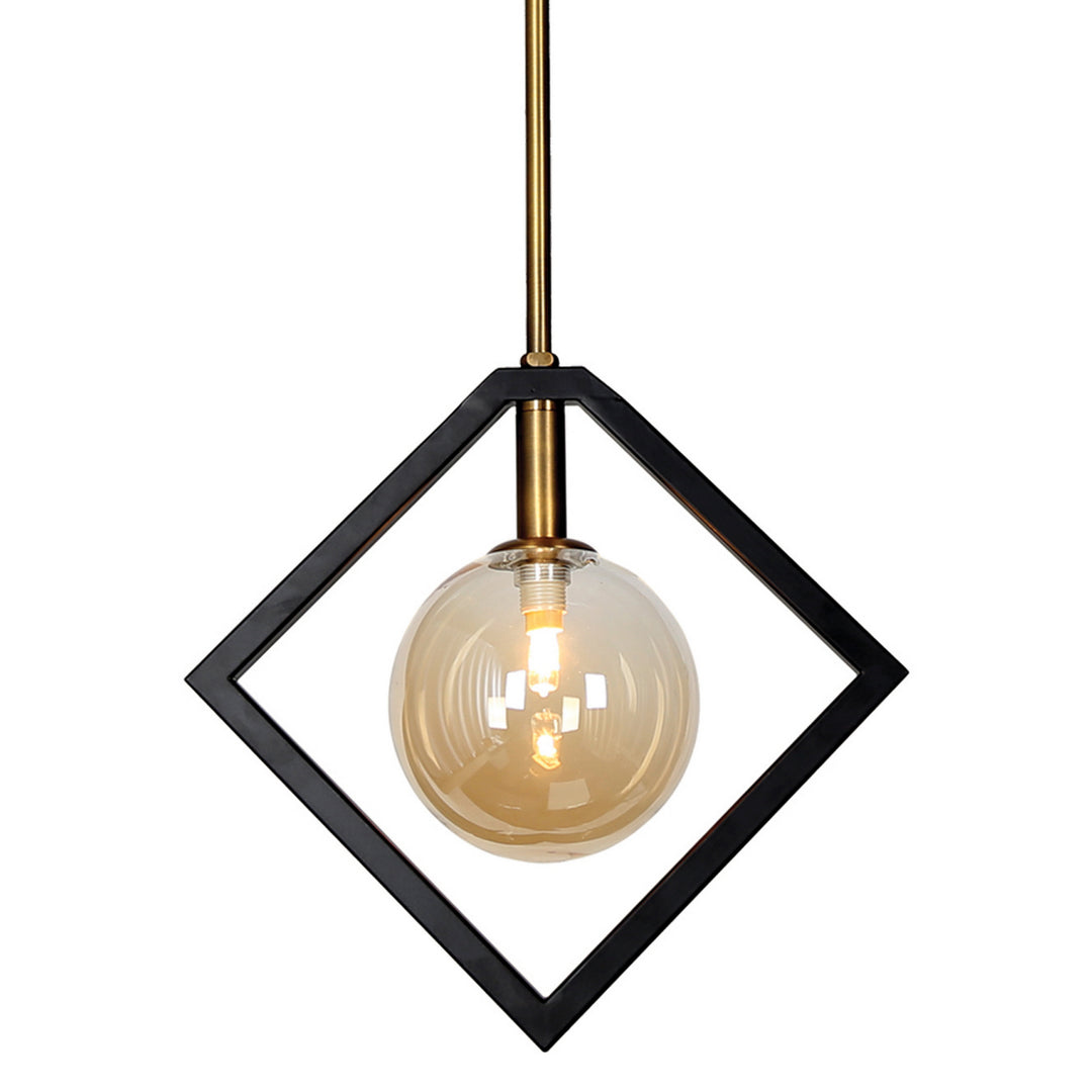 Glasgow One Light Pendant in Vintage Bronze - available from The Lighting Shoppe, trusted by Canadian homeowners