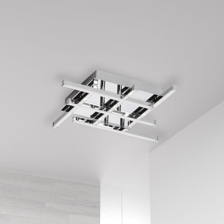Dainolite Canada - SUM-1414FH-PC - LED Flush Mount - Summit - Polished Chrome