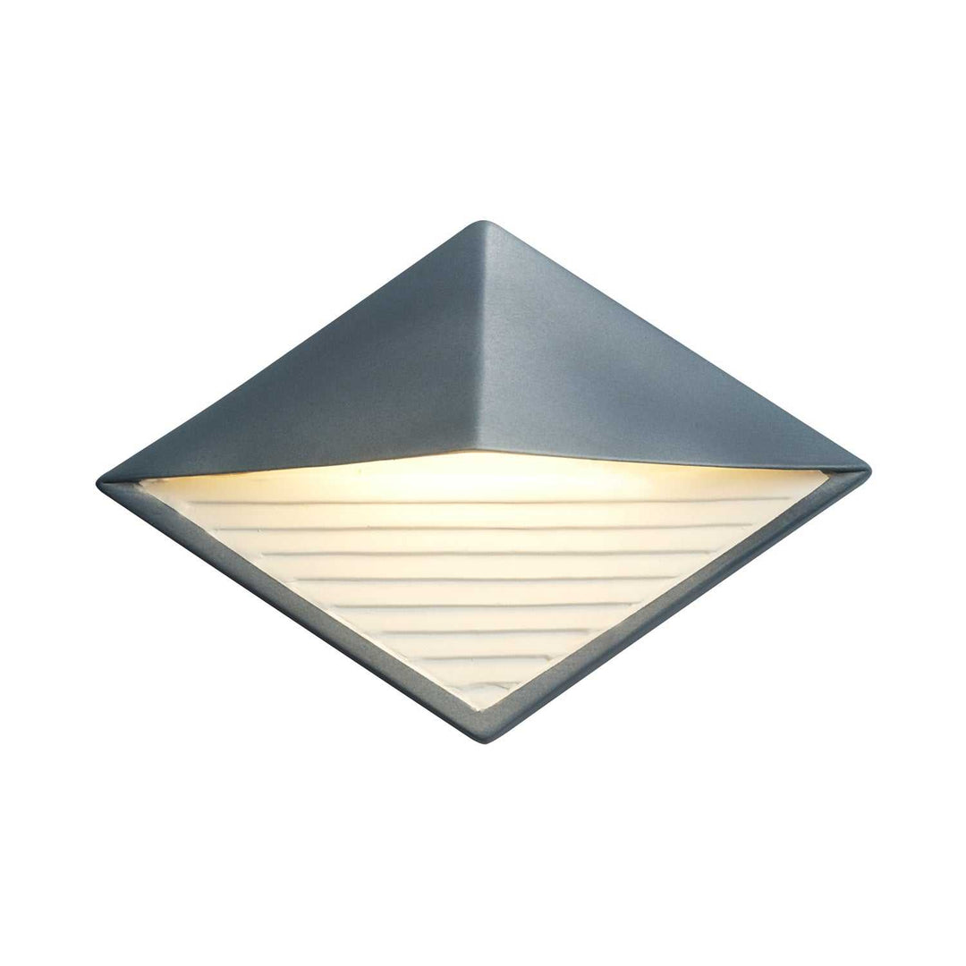 Ambiance LED Wall Sconce in Midnight Sky w/ Matte White Justice Designs