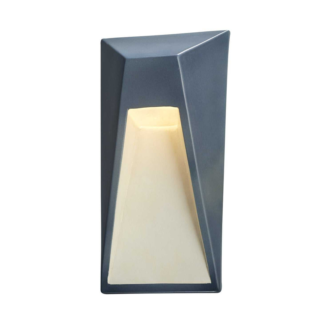 Ambiance LED Wall Sconce in Midnight Sky w/ Matte White Justice Designs