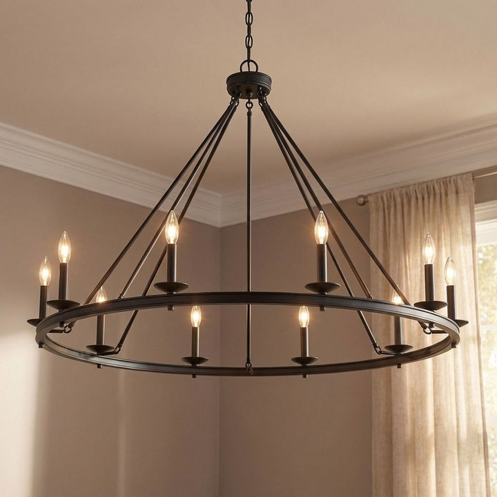 Savoy House - 1-310-10-89 - Ten Light Chandelier - Middleton - Matte Black