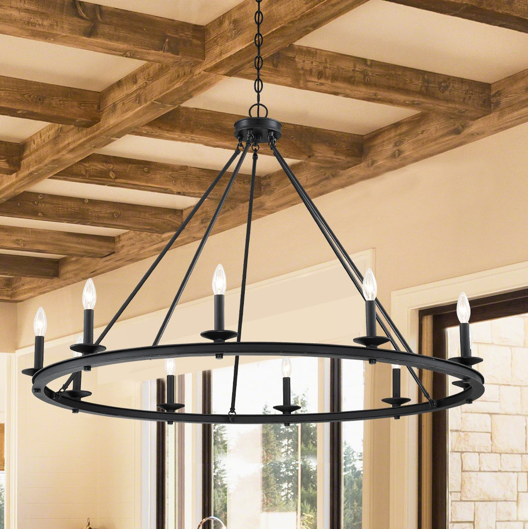 Savoy House - 1-310-10-89 - Ten Light Chandelier - Middleton - Matte Black
