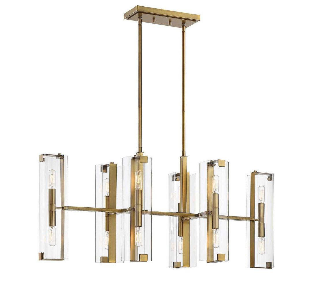 Savoy House - 1-9773-12-322 - 12 Light Chandelier - Winfield - Warm Brass