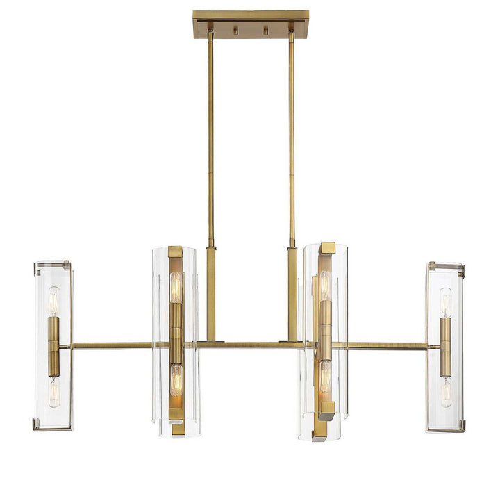 Savoy House - 1-9773-12-322 - 12 Light Chandelier - Winfield - Warm Brass