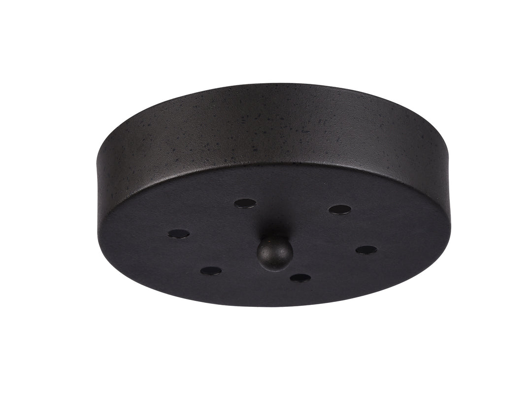 Multi Ceiling Canopy (Line Voltage) Ceiling Canopy in Rusty Black - available from The Lighting Shoppe, trusted by Canadian homeowners