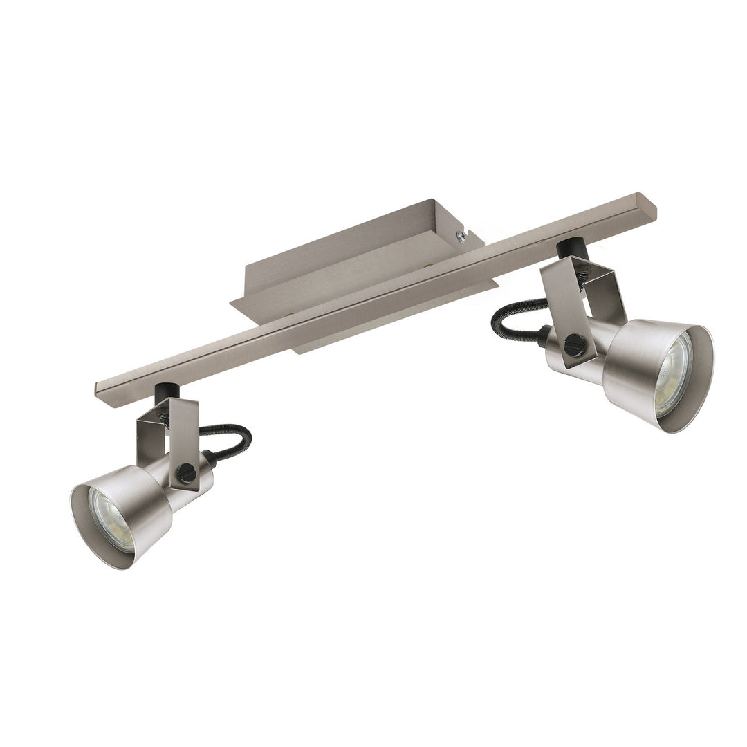 Eglo Canada - 203246A - Two Light Track - Trillo 1 - Matte Nickel