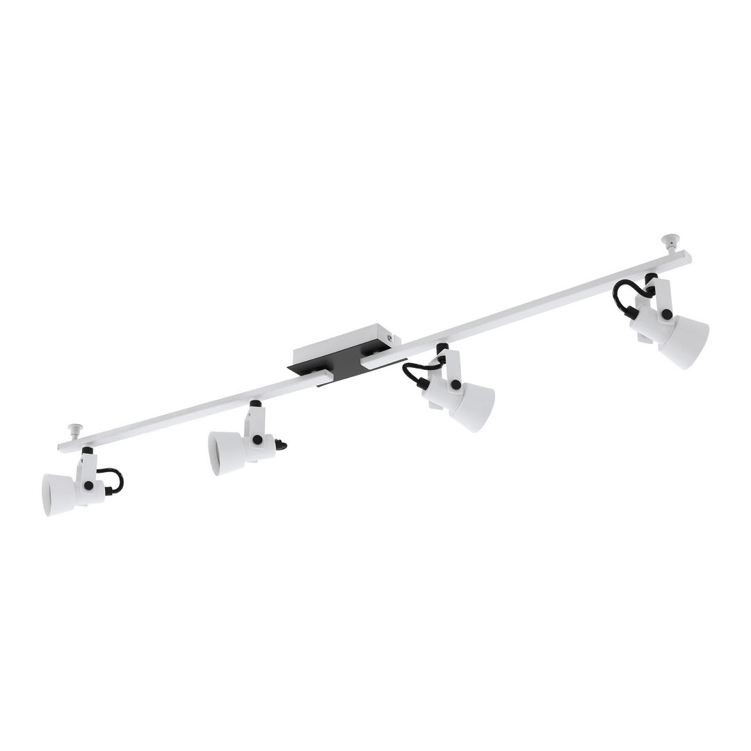 Eglo Canada - 97374A - Four Light Track - Trillo - White & Black