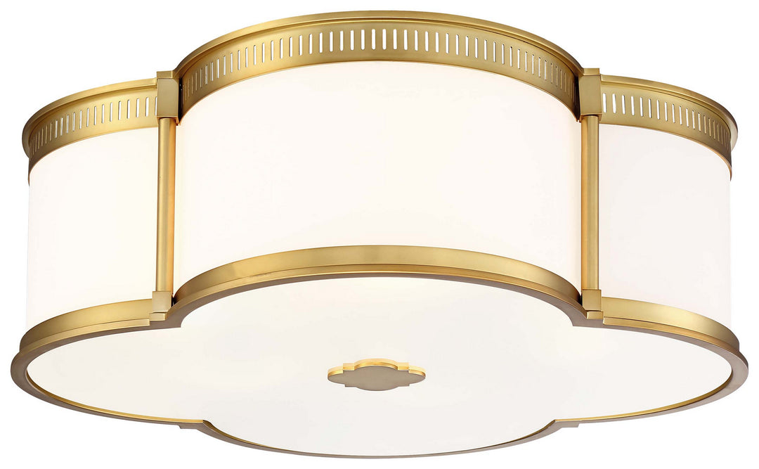 LED Flush Mount in Liberty Gold - available from The Lighting Shoppe, trusted by Canadian homeowners