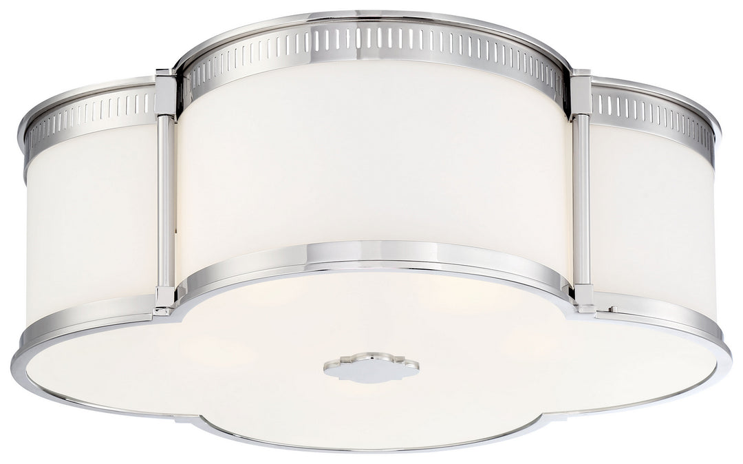Flush Mount LED Flush Mount in Polished Nickel - available from The Lighting Shoppe, trusted by Canadian homeowners