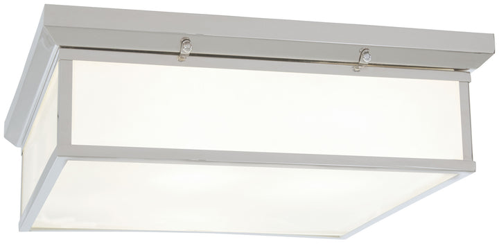 LED Flush Mount in Chrome - available from The Lighting Shoppe, trusted by Canadian homeowners