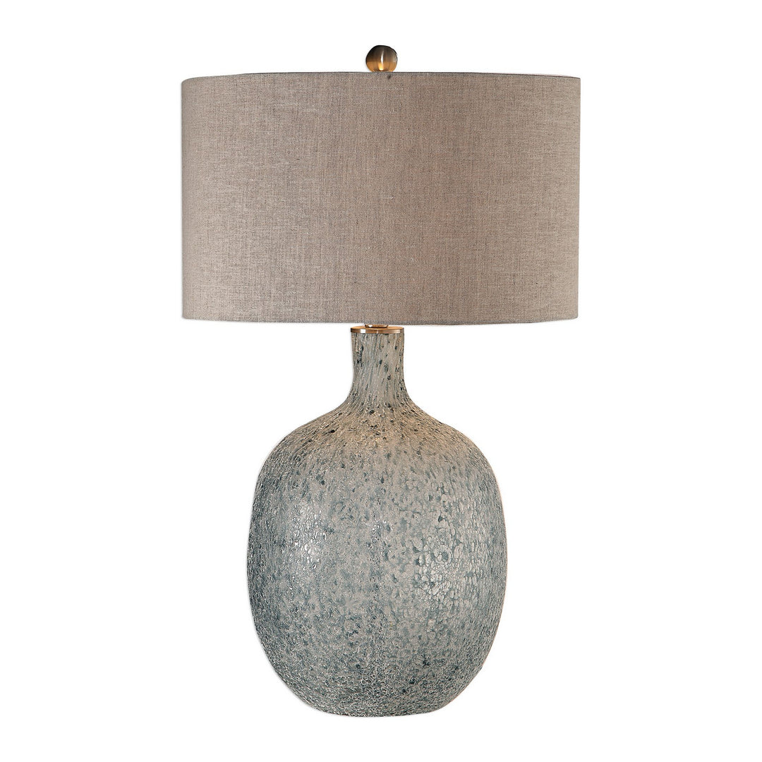 Oceaonna One Light Table Lamp in Brushed Nickel - available from The Lighting Shoppe, trusted by Canadian homeowners