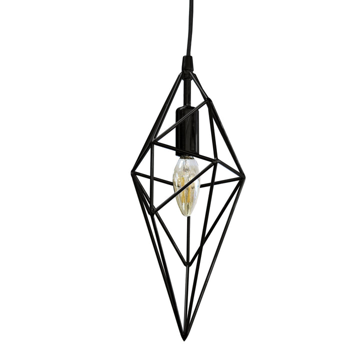 One Light Pendant in Black - available from The Lighting Shoppe, trusted by Canadian homeowners