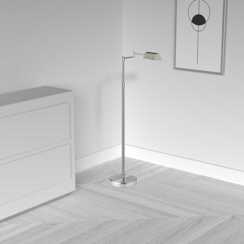 Dainolite Canada - 9257LEDF-SN - LED Floor Lamp - Satin Nickel