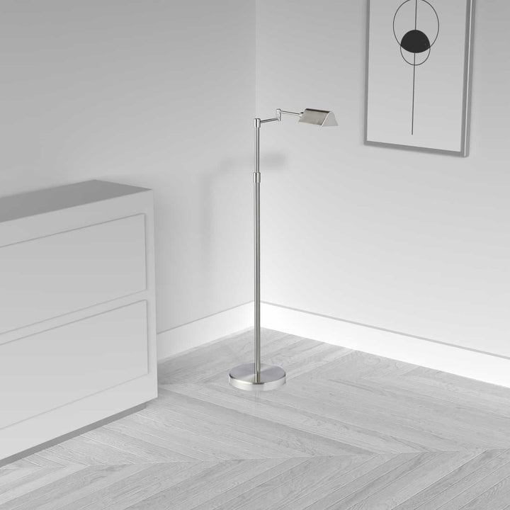 Dainolite Canada - 9257LEDF-SN - LED Floor Lamp - Satin Nickel