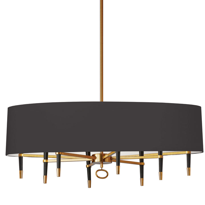 Langford Eight Light Chandelier in Vintage Bronze - available from The Lighting Shoppe, trusted by Canadian homeowners