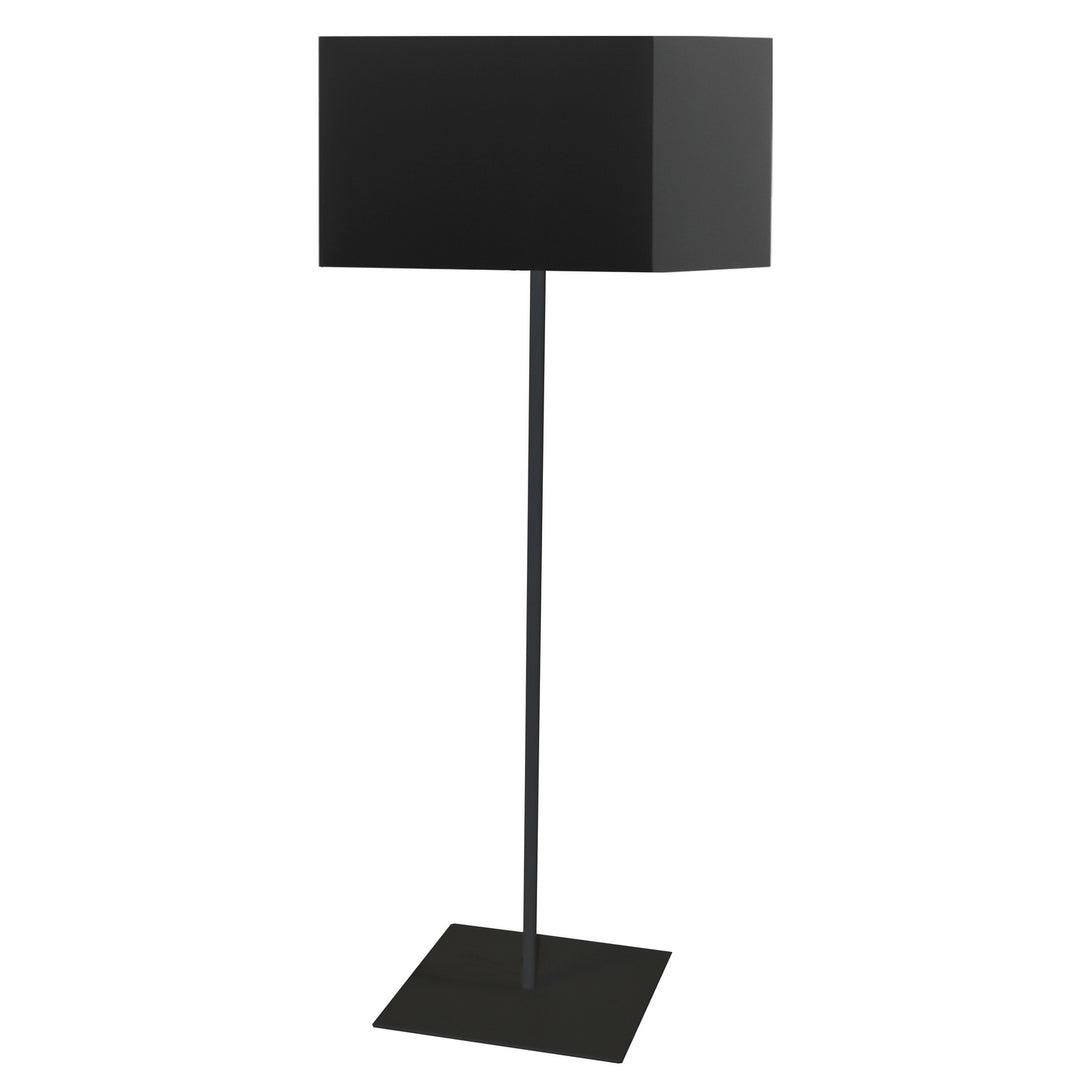 Maine One Light Floor Lamp in Black - available from The Lighting Shoppe, trusted by Canadian homeowners
