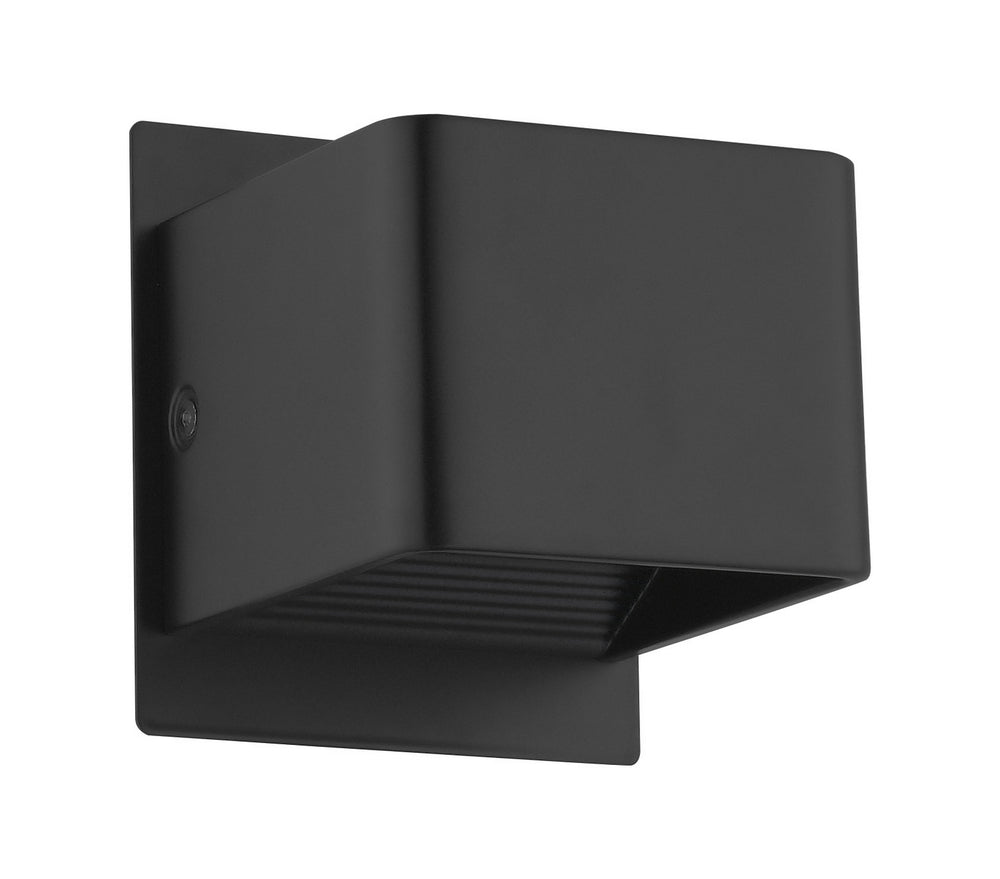 Sania 3 LED Wall Sconce in Matte Black - available from The Lighting Shoppe, trusted by Canadian homeowners
