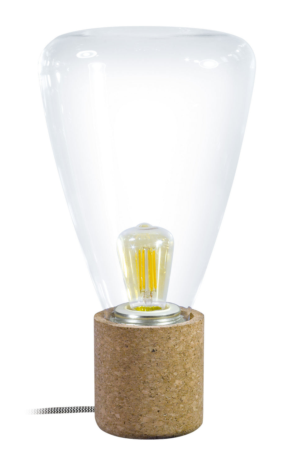 Olival One Light Table Lamp in Cork - available from The Lighting Shoppe, trusted by Canadian homeowners