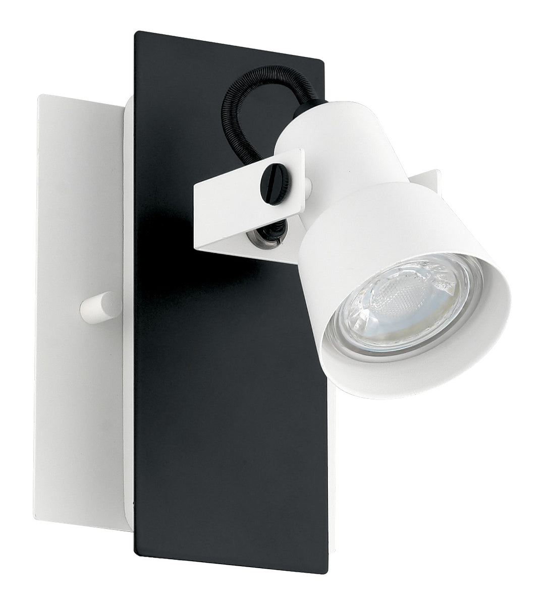 Trillo LED Wall Light in Black & White - available from The Lighting Shoppe, trusted by Canadian homeowners