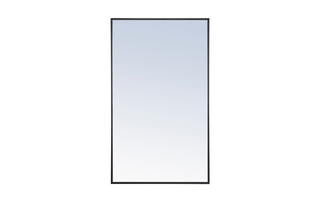 Elegant Lighting - MR4074BK - Mirror - Monet - Black