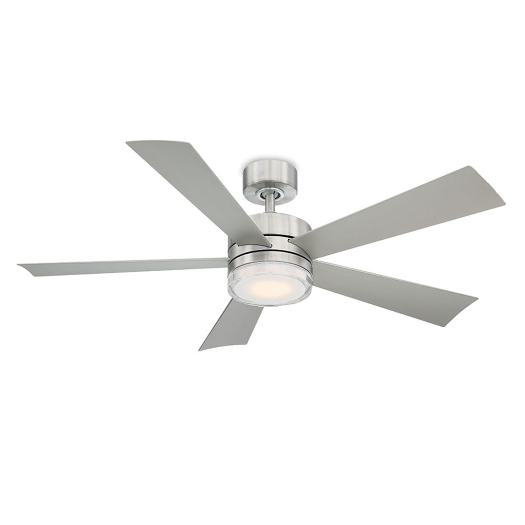 Modern Forms Fans Canada - FR-W1801-52L-SS - 52" Ceiling Fan - Wynd - Stainless Steel