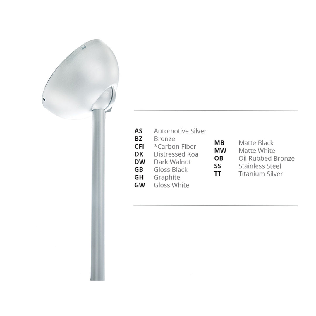Modern Forms Fans Canada - XF-SCK-MW - Ceiling Fan Slope Ceiling Kit - Fan Accessories - Matte White