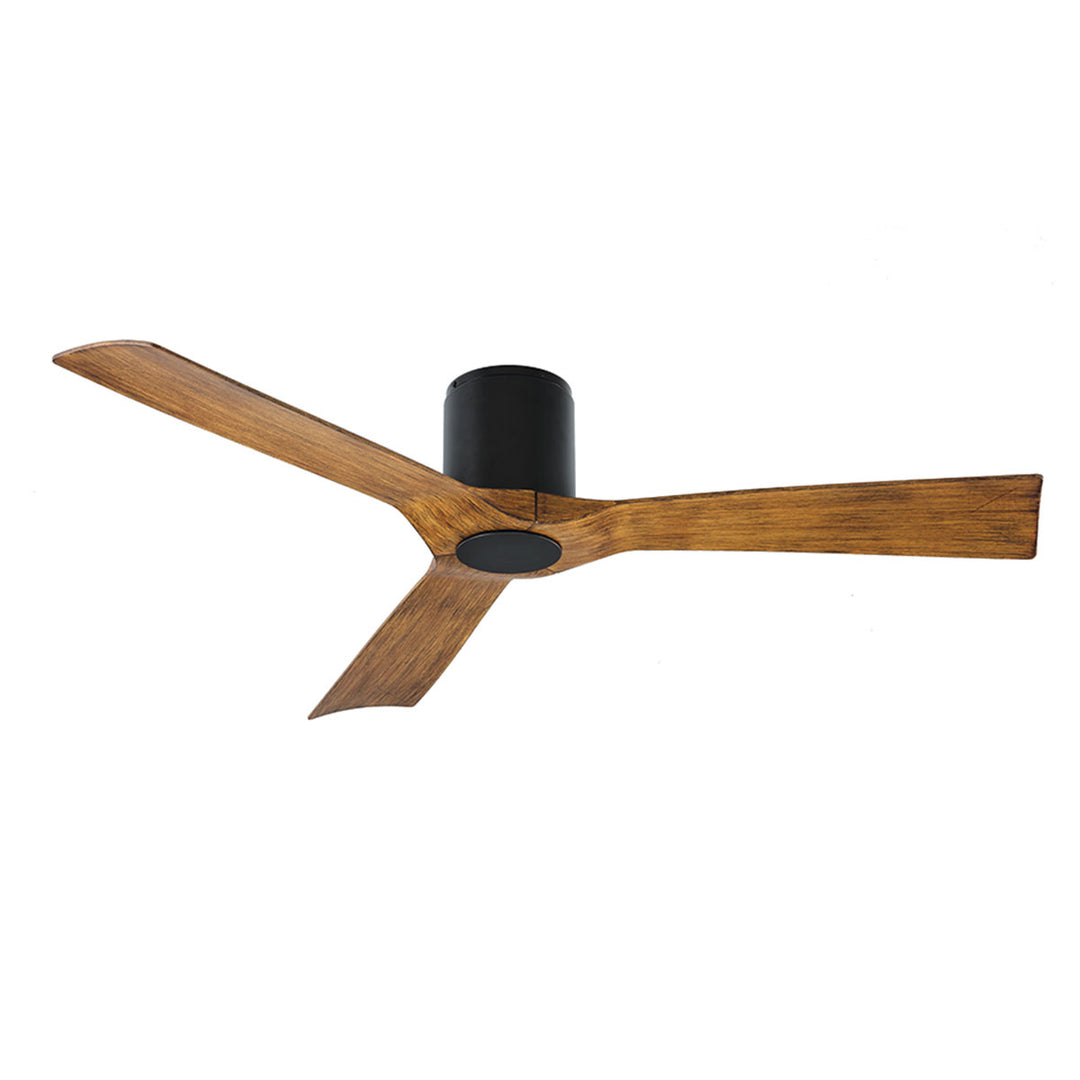 Aviator 54"Ceiling Fan in Matte Black/Distressed Koa - available from The Lighting Shoppe, trusted by Canadian homeowners