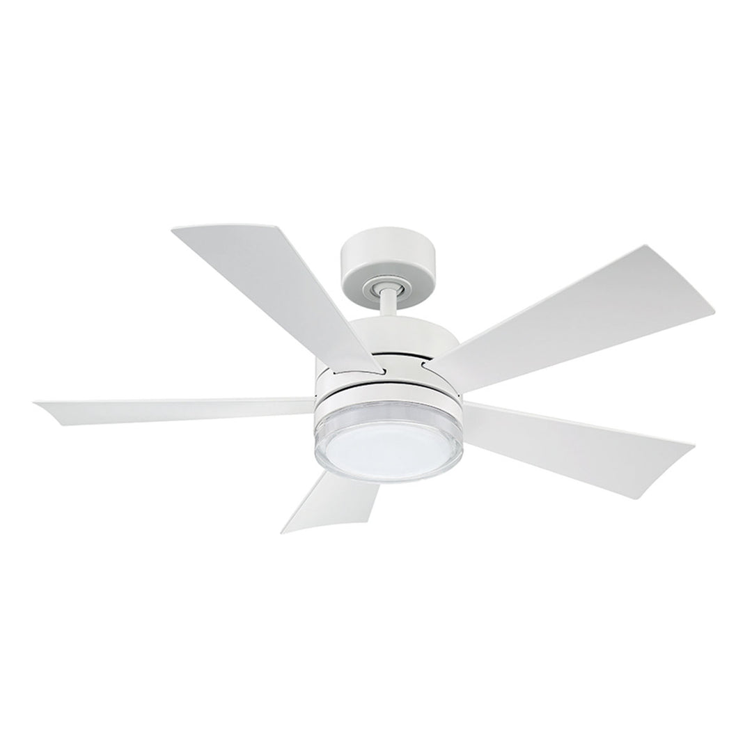 Wynd 42"Ceiling Fan in Matte White - available from The Lighting Shoppe, trusted by Canadian homeowners