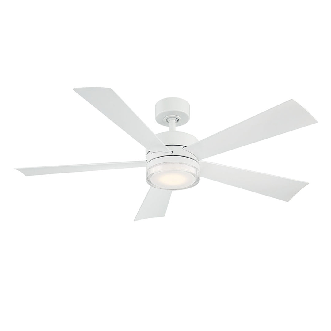 Wynd 52"Ceiling Fan in Matte White - available from The Lighting Shoppe, trusted by Canadian homeowners