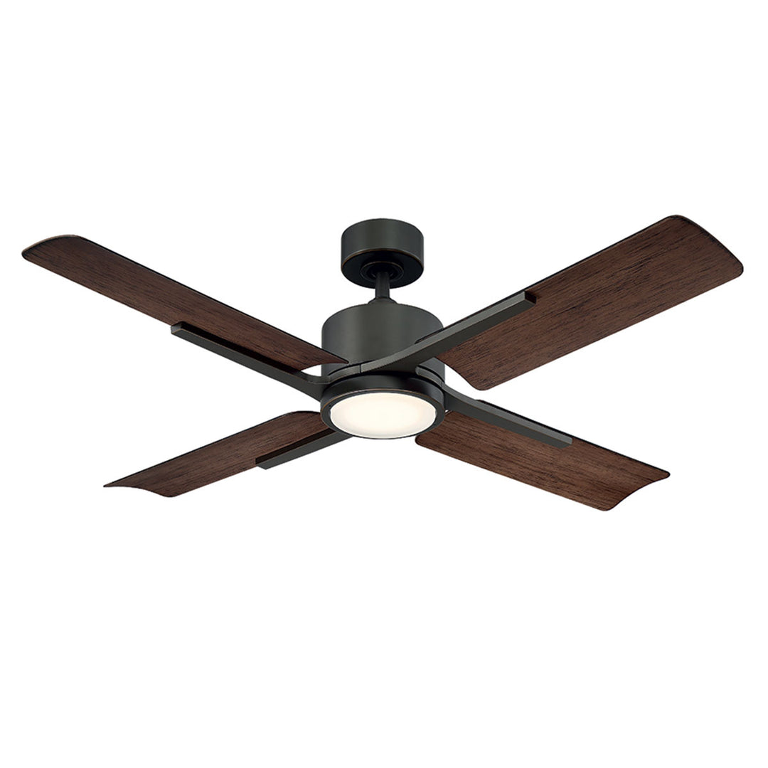 Cervantes 56"Ceiling Fan in Oil Rubbed Bronze/Dark Walnut - available from The Lighting Shoppe, trusted by Canadian homeowners